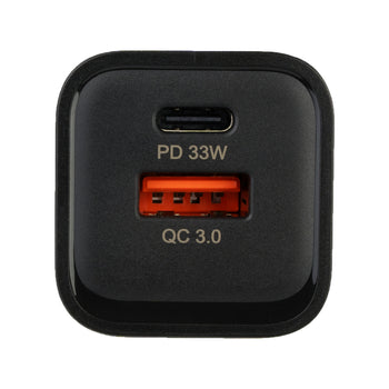 GDS® Type-C and Type-A 33W 2-Port Wall Charger - PD3.0 & PPS