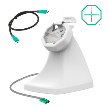 RAM-GDS-DOCK-D10K-U3-C-GRY:RAM-GDS-DOCK-D10K-U3-C-GRY_1:GDS Uni-Conn™ Powered Snap-In Kiosk Dock with USB-C - Gray