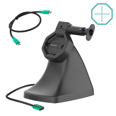 GDS® Uni-Conn™ Powered Kiosk Dock with Release Button & USB-C