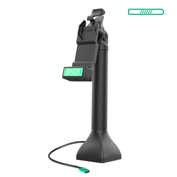 RAM-GDS-DOCK-D11-14-U1C:RAM-GDS-DOCK-D11-14-U1C_1:GDS Uni-Conn™ 14" Pedestal Dock with USB-C