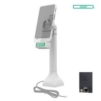 GDS® Uni-Conn™ 14" Pedestal Dock with PoE - Gray