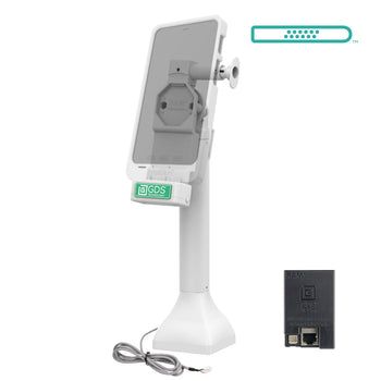 GDS® Uni-Conn™ 14" Pedestal Dock with PoE - Gray