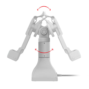 GDS® Uni-Conn™ 7" Pedestal Dock with USB-C - Gray