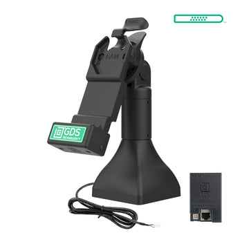 RAM-GDS-DOCK-D11-7-U1E:RAM-GDS-DOCK-D11-7-U1E_1:GDS Uni-Conn™ 7" Pedestal Dock with PoE