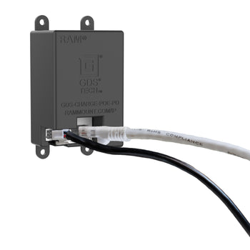 GDS® Uni-Conn™ Tilt & Swivel Dock with PoE - Gray