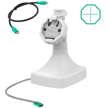 RAM-GDS-DOCK-D14-U3C-GRY:RAM-GDS-DOCK-D14-U3C-GRY_1:GDS Uni-Conn™ Powered Tilt & Swivel Dock with USB-C - Gray