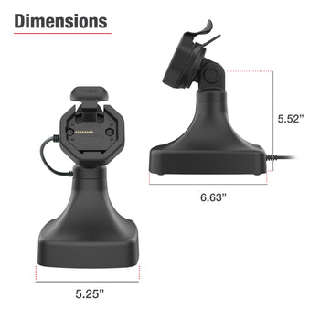 GDS® Uni-Conn™ Powered Tilt & Swivel Dock with PoE