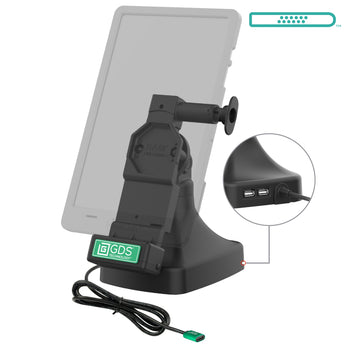 GDS® Uni-Conn™ Tilt & Swivel Dock with USB-C + Data