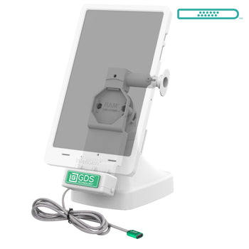 GDS® Uni-Conn™ Tilt & Swivel Dock with USB-C - Gray