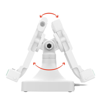 GDS® Uni-Conn™ Tilt & Swivel Dock with PoE - Gray