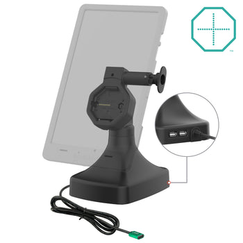 GDS® Uni-Conn™ Powered Tilt & Swivel Dock with USB-C + Data