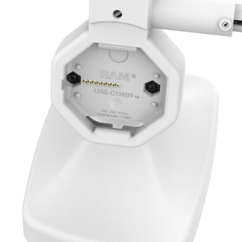 GDS® Uni-Conn™ Powered Tilt & Swivel Dock with PoE - Gray