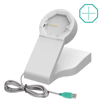 GDS® Uni-Conn™ Powered Desktop Dock with USB-A Power - Gray