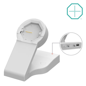 GDS® Uni-Conn™ Powered Desktop Dock with USB-C Power + Data - Gray
