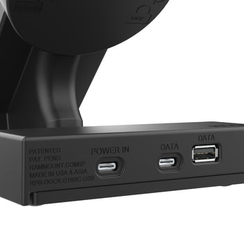 GDS® Uni-Conn™ Powered Desktop Dock with USB-C Power + Data