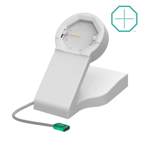 GDS® Uni-Conn™ Powered Desktop Dock with USB-C Female - Gray