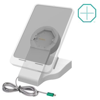 GDS® Uni-Conn™ Powered Desktop Dock with USB-C Male - Gray