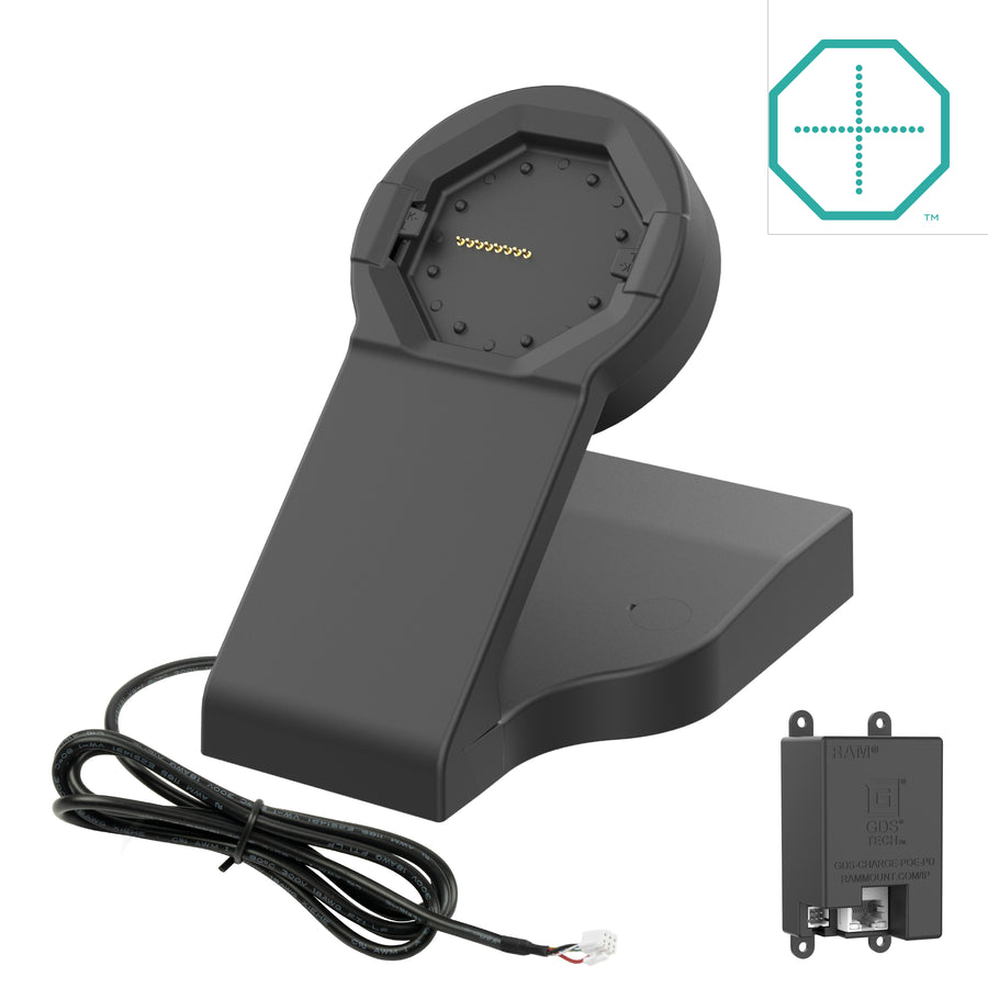 GDS® Uni-Conn™ Powered Desktop Dock with PoE