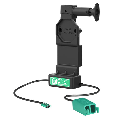 GDS® Uni-Conn™ Dock + Dual USB-A with Release Button