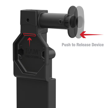 GDS® Uni-Conn™ Dock + Dual USB-A with Release Button