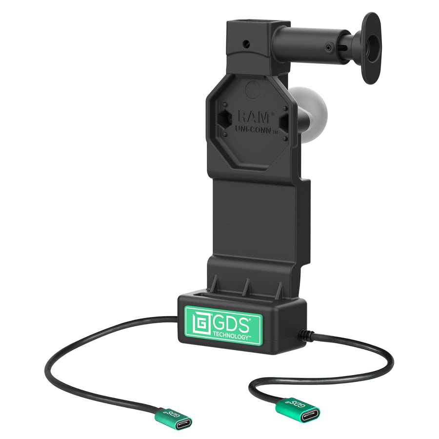 GDS® Uni-Conn™ Dock + Single USB-C with Release Button