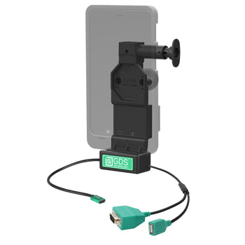 GDS® Uni-Conn™ Dock + USB-A & DB9 with Release Button