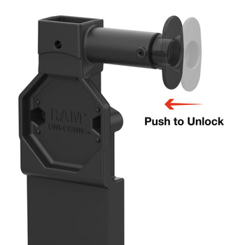 GDS® Uni-Conn™ Dock + USB-A & RJ45 with Release Button