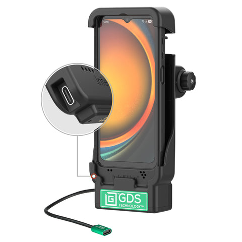 GDS® Vehicle Dock for Samsung XCover7 Pro/6 Pro with USB-C IntelliSkin®