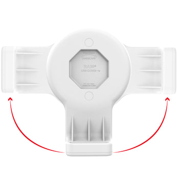 GDS® Uni-Conn™ Wall Dock with Magnetic Receiver & PoE - Gray