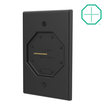 RAM-GDS-DOCK-W7-POEU:RAM-GDS-DOCK-W7-POEU_1:GDS Uni-Conn™ Powered Low Profile Wall Dock with PoE