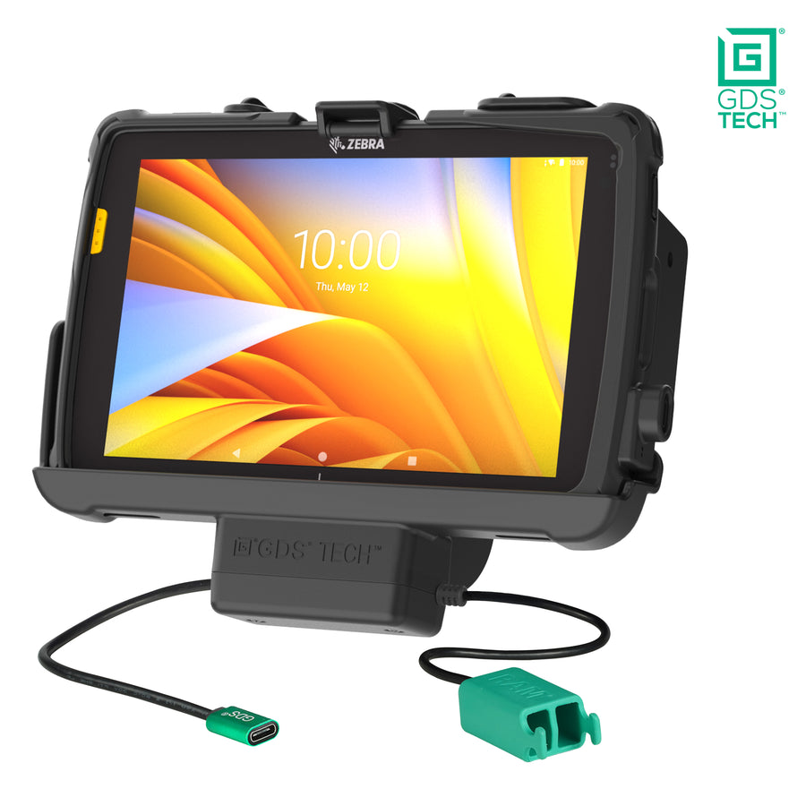 GDS® Power + Dual USB Dock for Zebra ET4x 8" with IntelliSkin®
