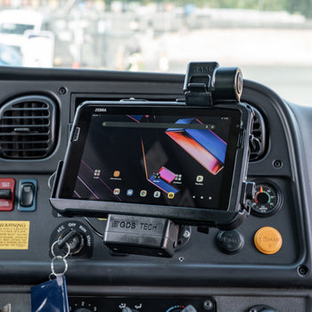 GDS® Thin-Dock™ + Dual USB for Zebra ET401 & ET4x 8" with IntelliSkin®