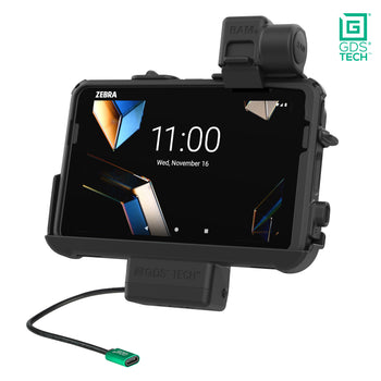 RAM-GDS-DOCK-ZE46PU:RAM-GDS-DOCK-ZE46PU_1:GDS Thin-Dock™ for Zebra ET401 & ET4x 8" with IntelliSkin