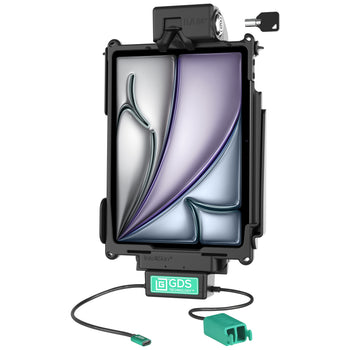 RAM-GDS-DOCKL-AP32CD2U:RAM-GDS-DOCKL-AP32CD2U_1:Locking GDS Tough-Dock™ + Dual USB-A for iPad 10 & 11, Pro 11 & Air 11