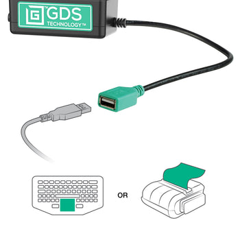 Locking GDS® Tough-Dock™ Single USB-A for iPad 10 & 11, Pro 11 & Air 11