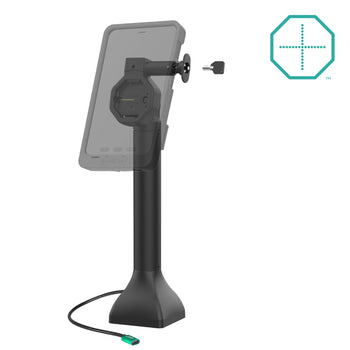 GDS® Uni-Conn™ Powered 7" Locking Pedestal Dock with USB-C