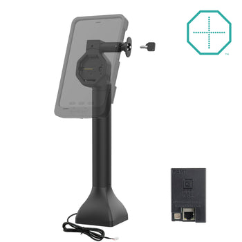 GDS® Uni-Conn™ Powered 14" Locking Pedestal Dock with PoE