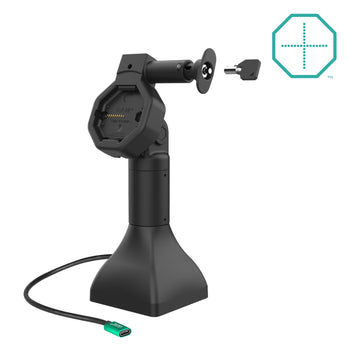 RAM-GDS-DOCKL-D11-7-U5C:RAM-GDS-DOCKL-D11-7-U5C_1:GDS Uni-Conn™ Powered 7" Locking Pedestal Dock with USB-C