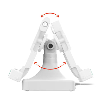 GDS® Uni-Conn™ Locking Tilt & Swivel Dock with USB-C - Gray