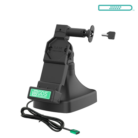 GDS® Uni-Conn™ Locking Tilt & Swivel Dock with USB-C