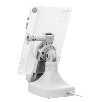 GDS® Uni-Conn™ Locking Tilt & Swivel Dock with PoE - Gray