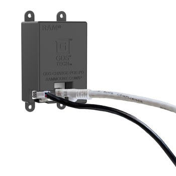 GDS® Uni-Conn™ Locking Tilt & Swivel Dock with PoE - Gray