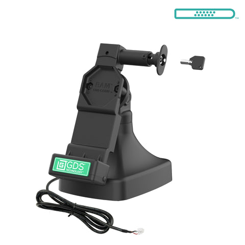 GDS® Uni-Conn™ Locking Tilt & Swivel Dock with PoE