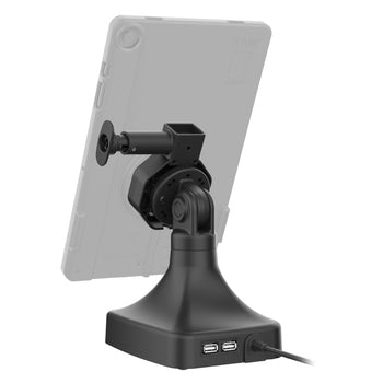 GDS® Uni-Conn™ Powered Locking Tilt & Swivel Dock with USB-C + Data