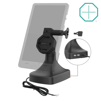 GDS® Uni-Conn™ Powered Locking Tilt & Swivel Dock with PoE + Data