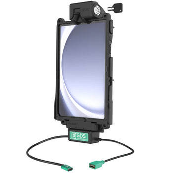RAM-GDS-DOCKL-SAM88CDU:RAM-GDS-DOCKL-SAM88CDU_1:Locking GDS Tough-Dock™ + Single USB-A for Samsung Tab A9+