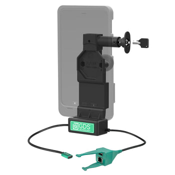 GDS® Uni-Conn™ Locking Dock + USB-A & RJ45 with Release Button