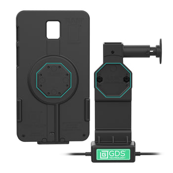 GDS® Uni-Conn™ Locking Dock + USB-A & RJ45 with Release Button