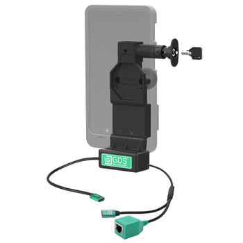 GDS® Uni-Conn™ Locking Dock + USB-C & RJ45 with Release Button