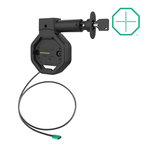 GDS® Uni-Conn™ Powered Locking USB-C Dock with Release Button